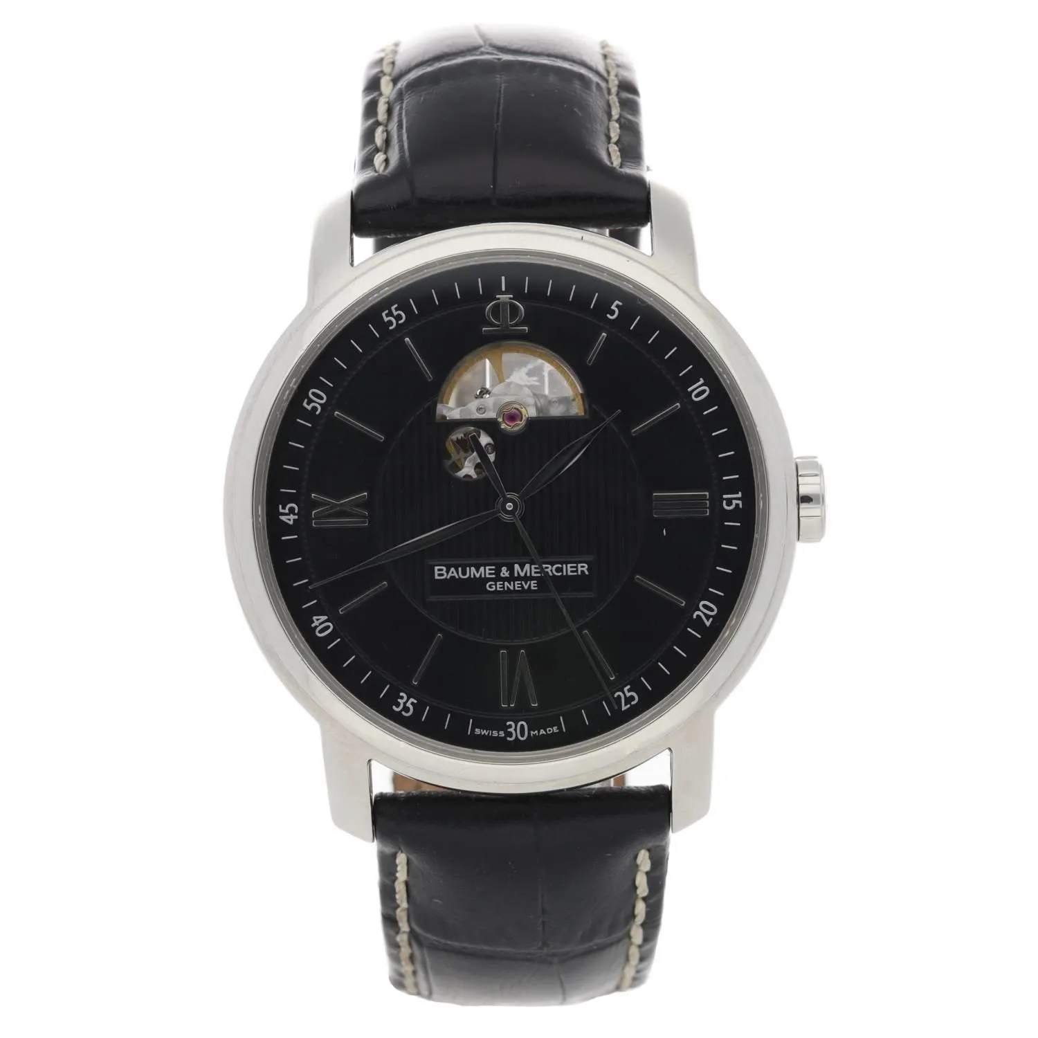 Baume & Mercier Classima 65558 42mm Stainless steel Black