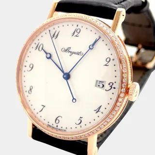 Breguet Classic 5178BR/29/9V6 38mm Rose gold enamel