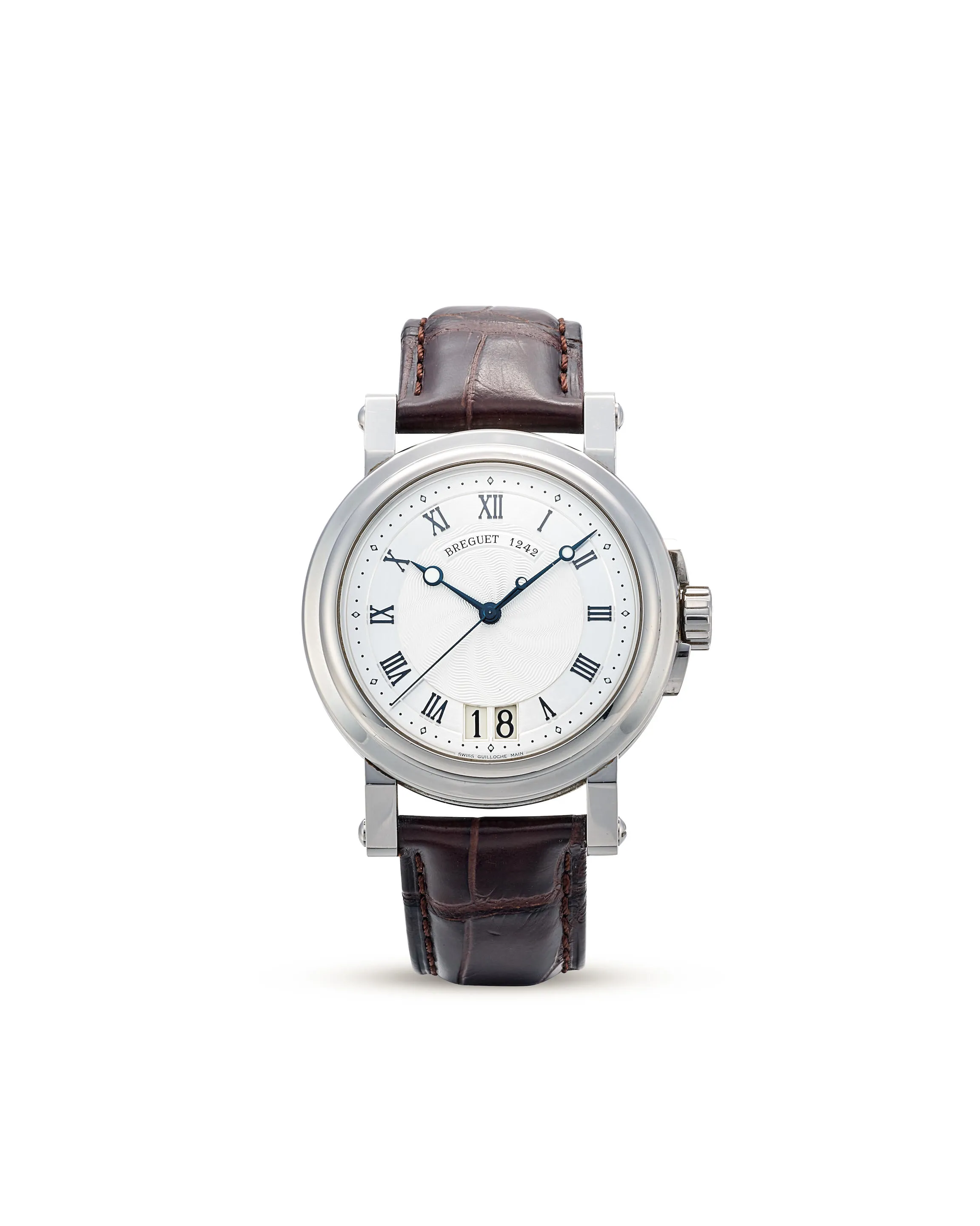 Breguet Marine 5817 39mm Stainless steel White 1