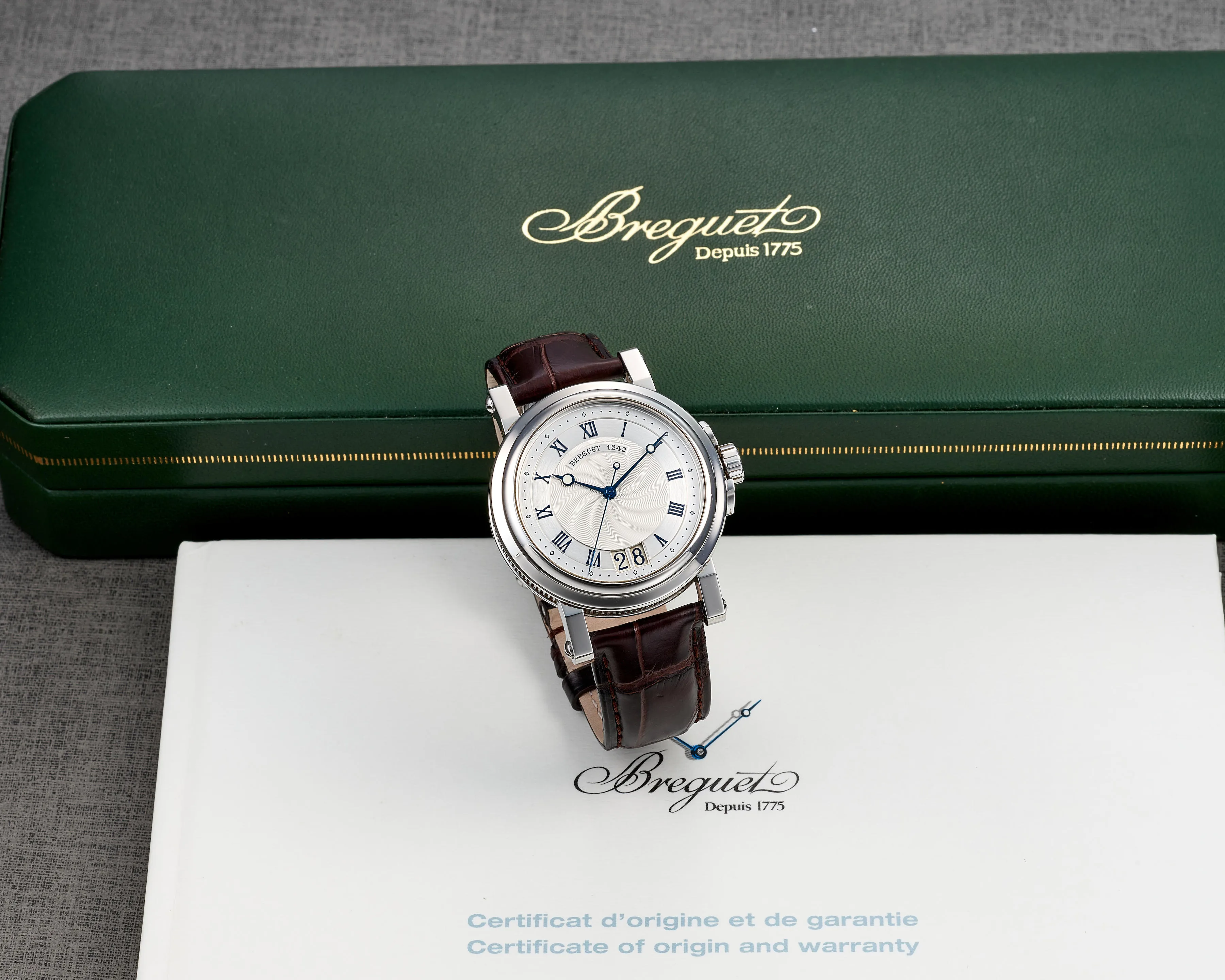 Breguet Marine 5817 39mm Stainless steel White 4