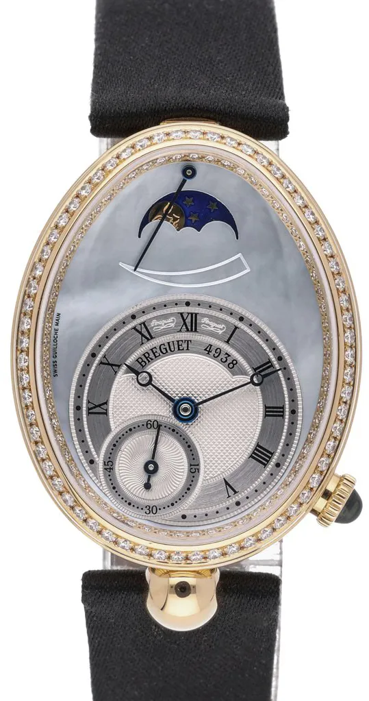 Breguet Reine de Naples 8908BA/52/864.D00D 36mm Yellow gold Mother-of-pearl