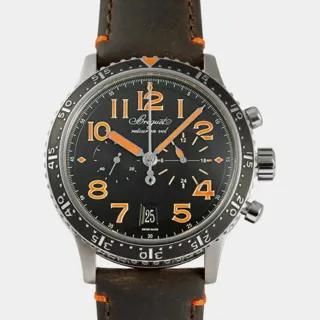 Breguet Pilot 3815TI/HO/3ZU Titanium Black