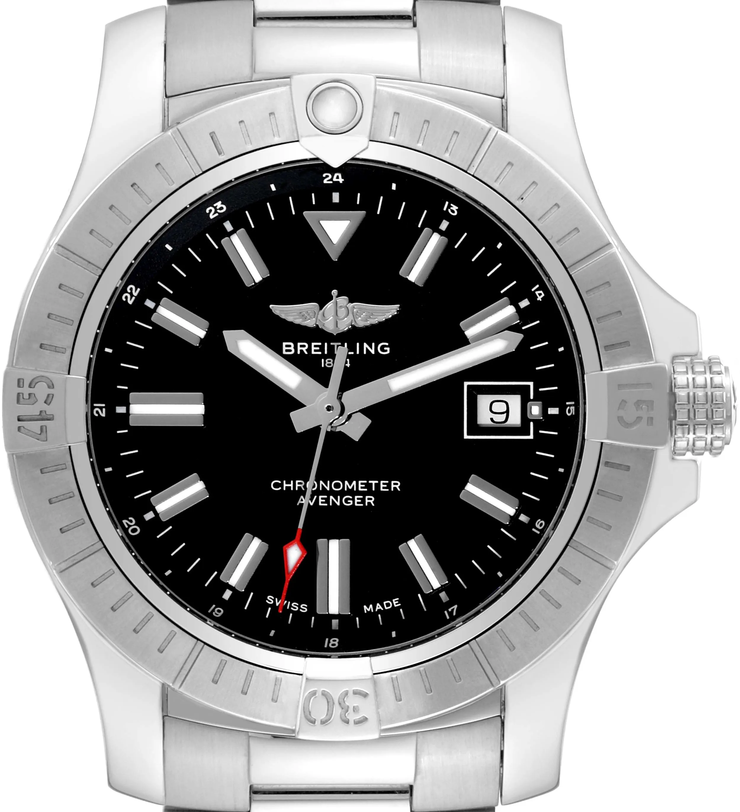 Breitling Avenger A17318101B1A1 43mm Stainless steel Black