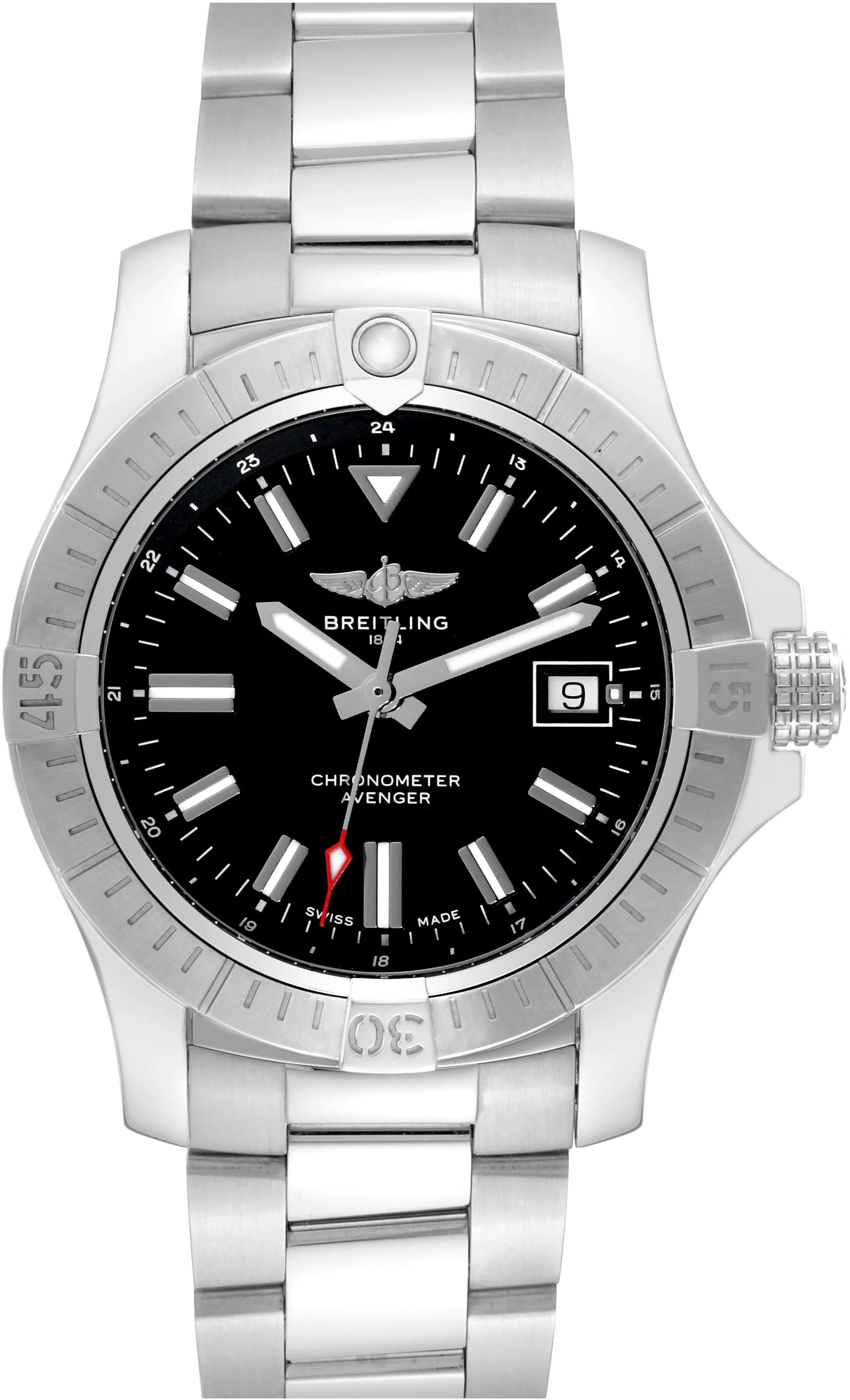 Breitling Avenger A17318101B1A1 43mm Stainless steel Black 1