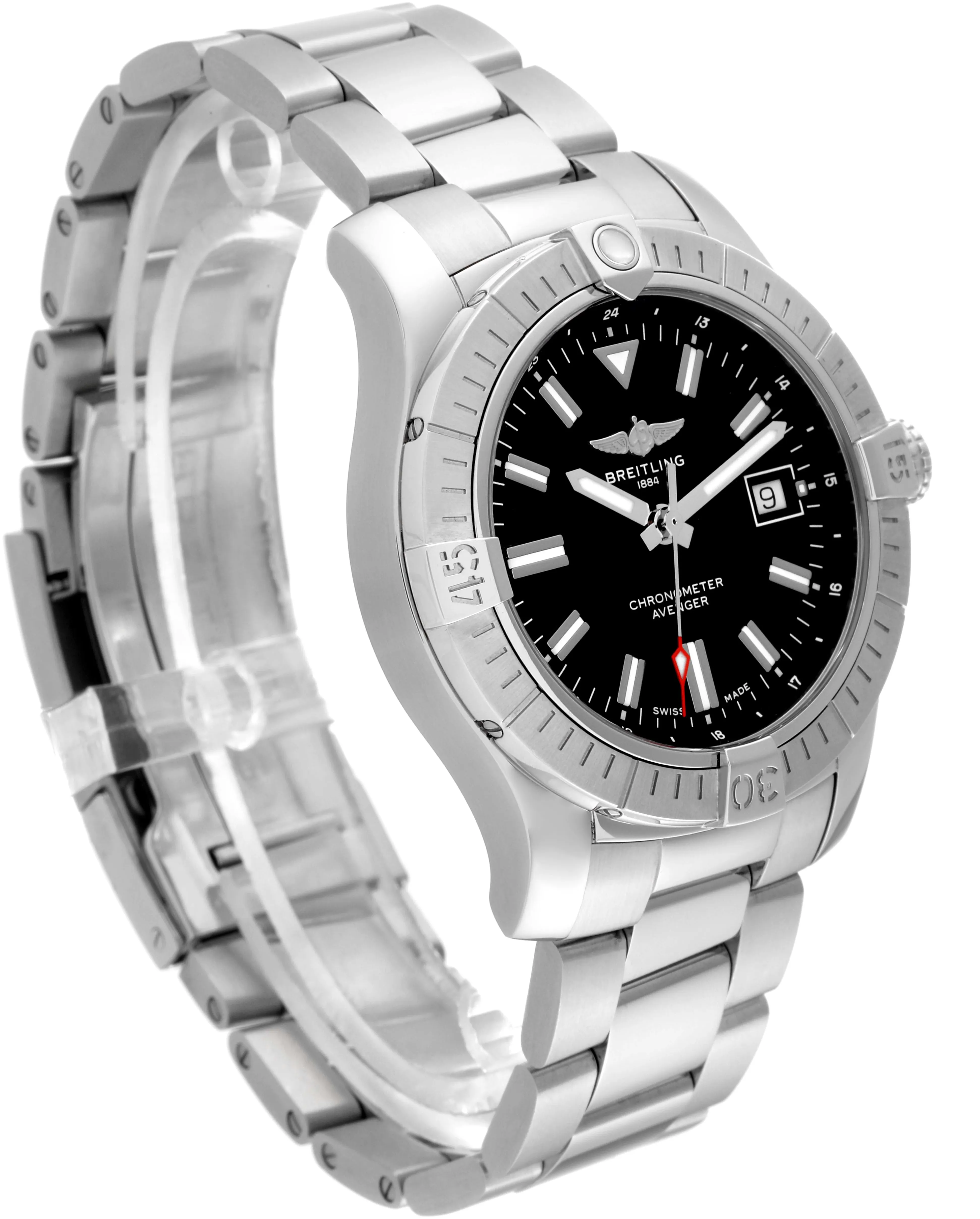 Breitling Avenger A17318101B1A1 43mm Stainless steel Black 2