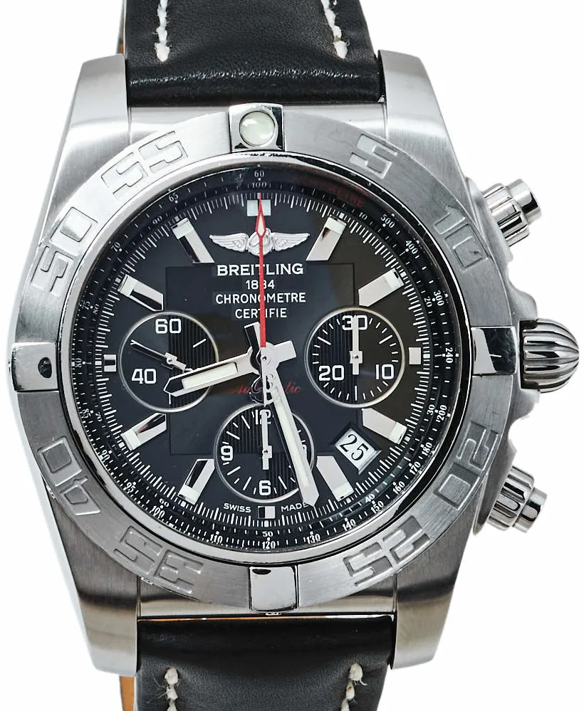 Breitling Chronomat AB0110 44mm Stainless steel Black 2