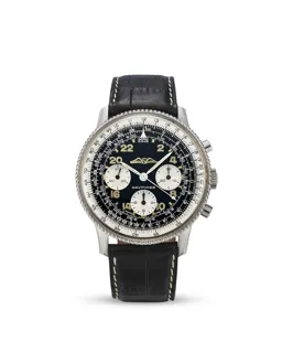 Breitling Navitimer Cosmonaute 809 Stainless steel Black