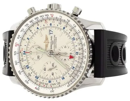 Breitling Navitimer A24322 46mm Stainless steel White 2