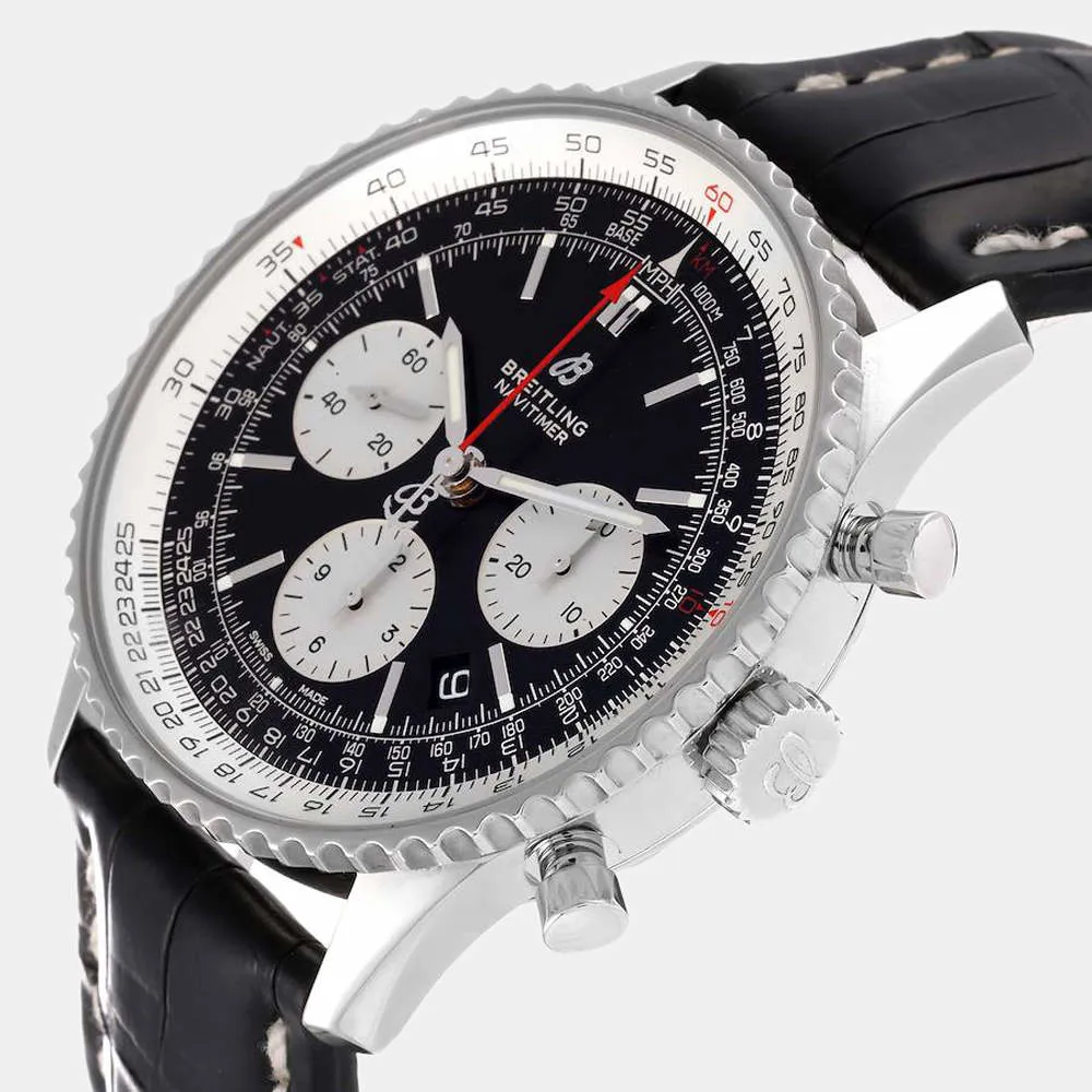 Breitling Navitimer AB0121 43mm Stainless steel Black 1