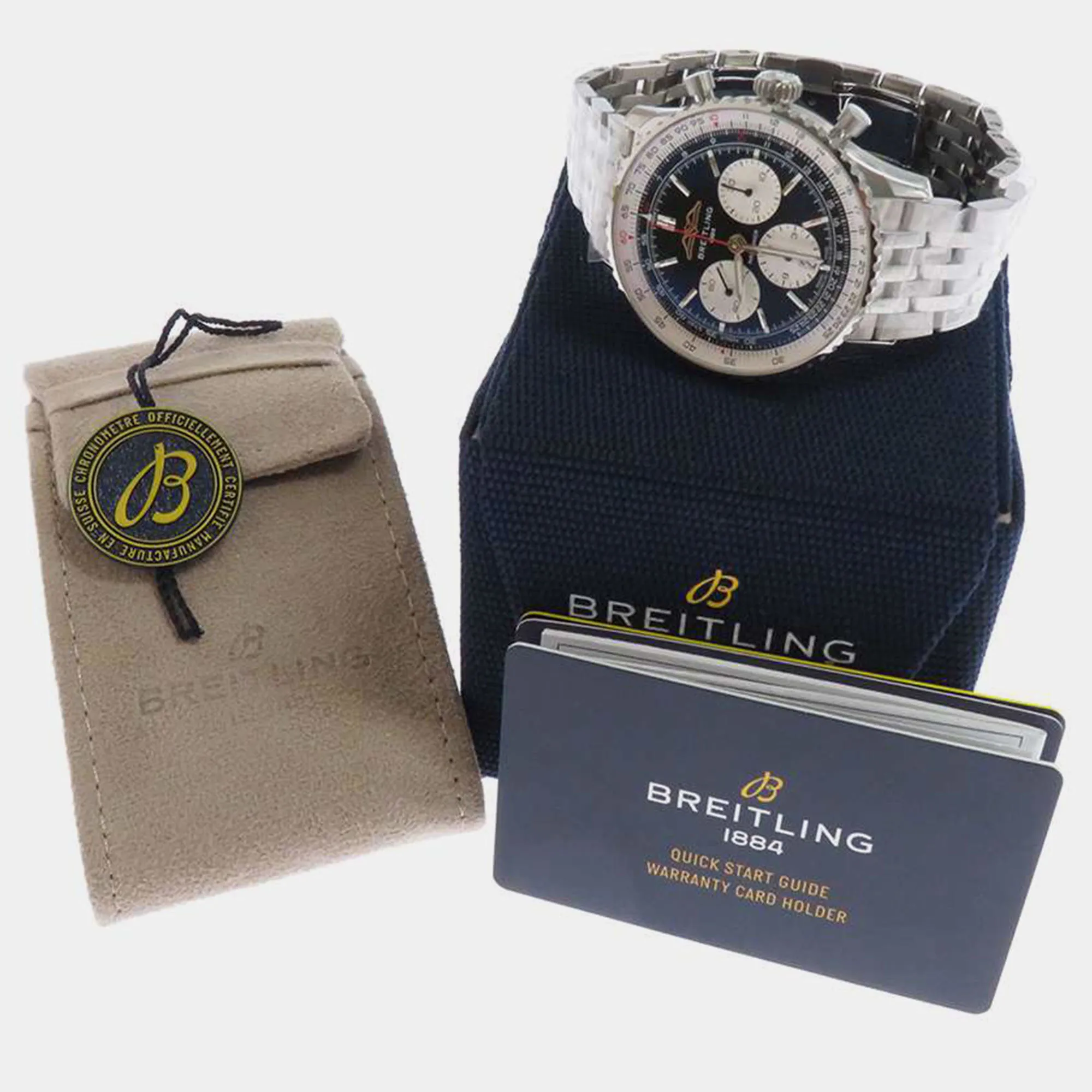 Breitling Navitimer AB0138211B1A1 43mm Stainless steel Black 3