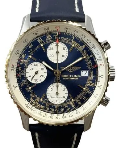 Breitling Navitimer D13022 41mm Yellow gold and Stainless steel 4