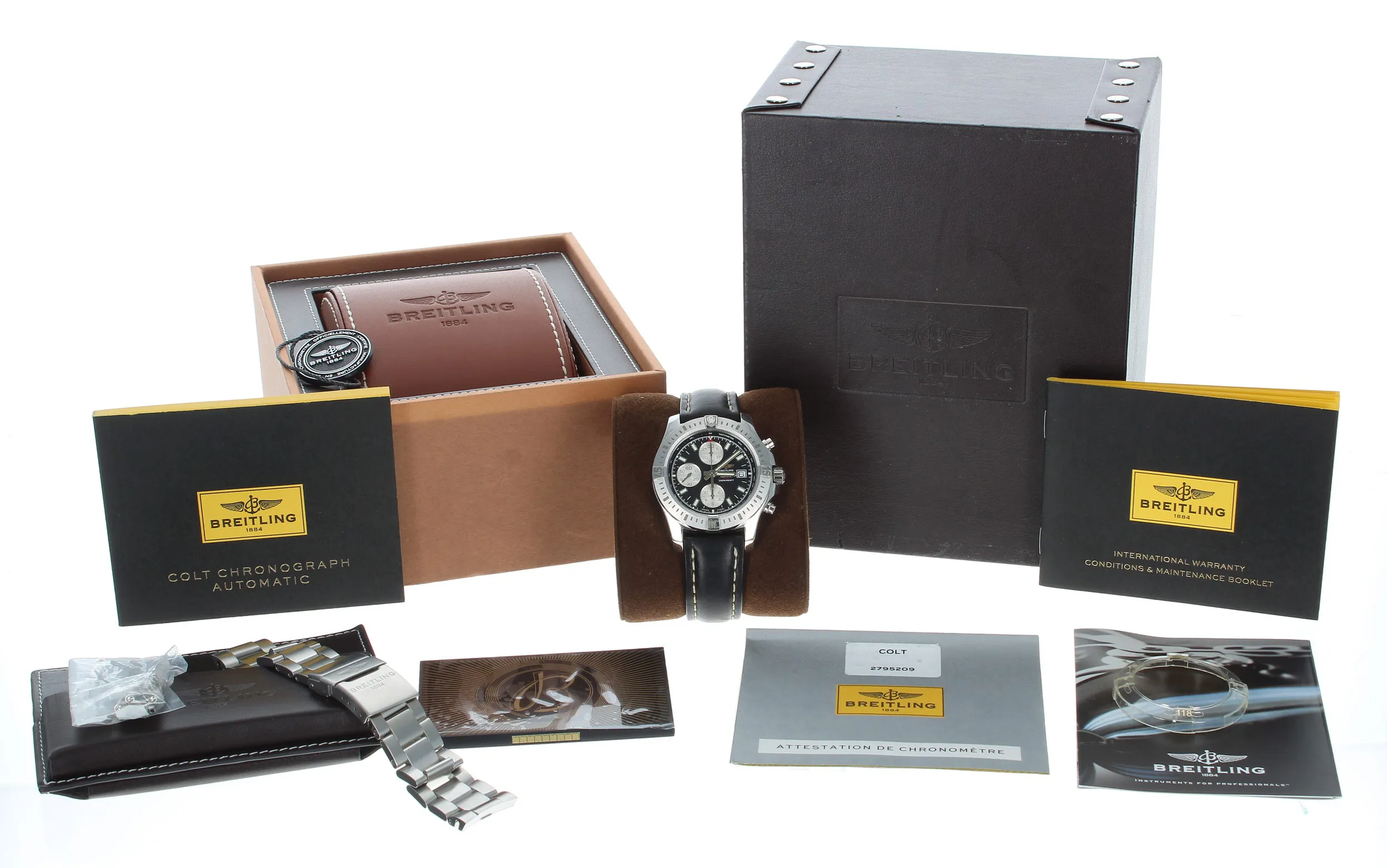 Breitling Colt A13388 43mm Stainless steel Black 1