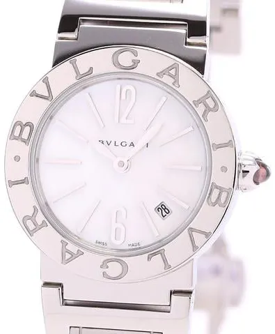 Bulgari Bulgari BBL26S Stainless steel White