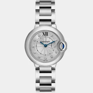 Cartier Ballon Bleu 28mm WE902073 Stainless steel Silver