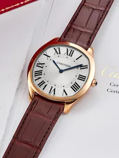 Cartier Drive de Cartier 3967 Rose gold Silver