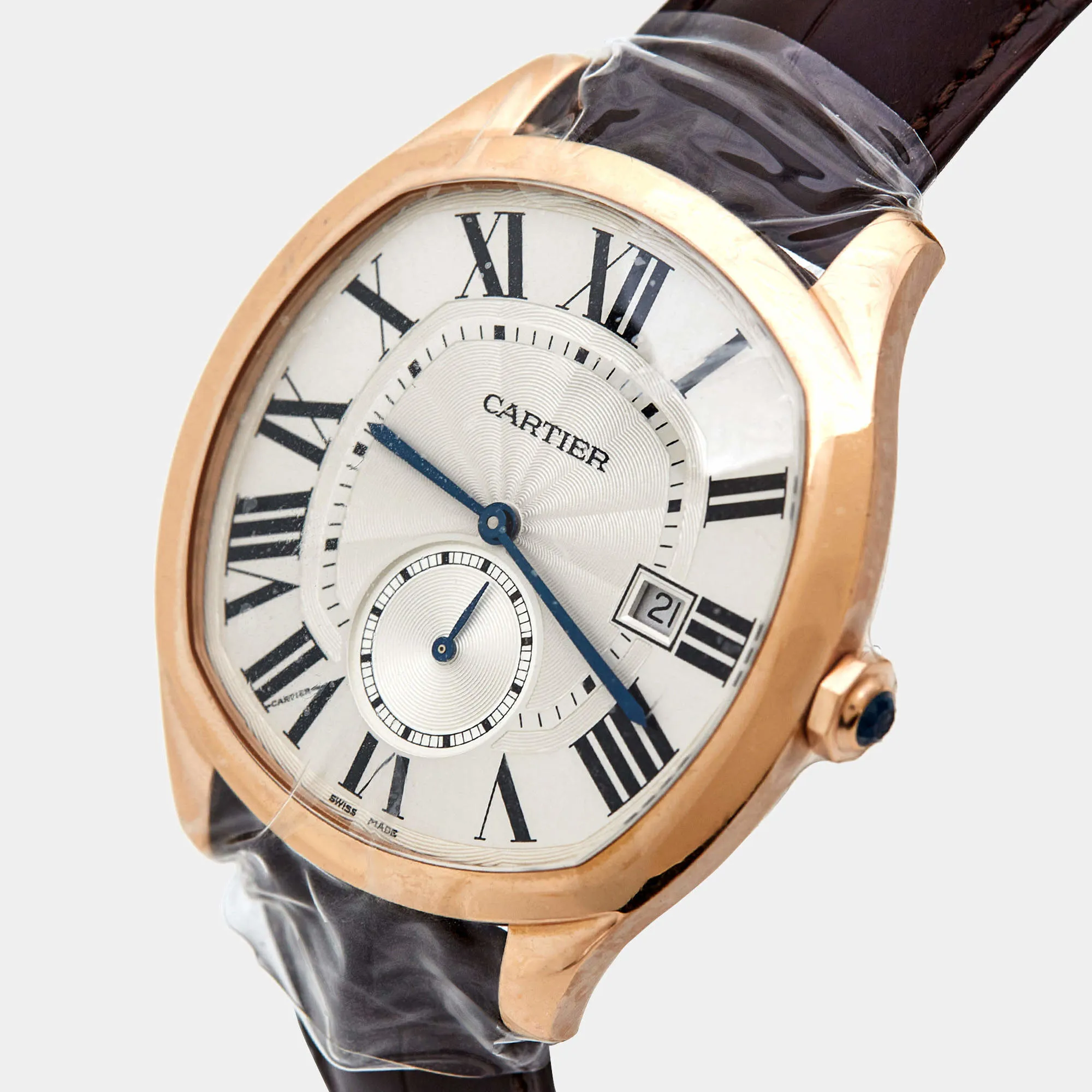 Cartier Drive de Cartier WGNM0003 40mm Rose gold and 18k rose gold Silver 1