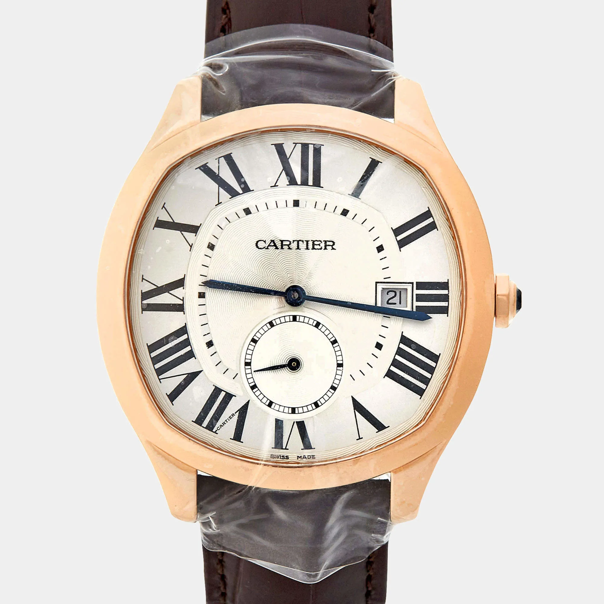 Cartier Drive de Cartier WGNM0003 40mm Rose gold and 18k rose gold Silver 2