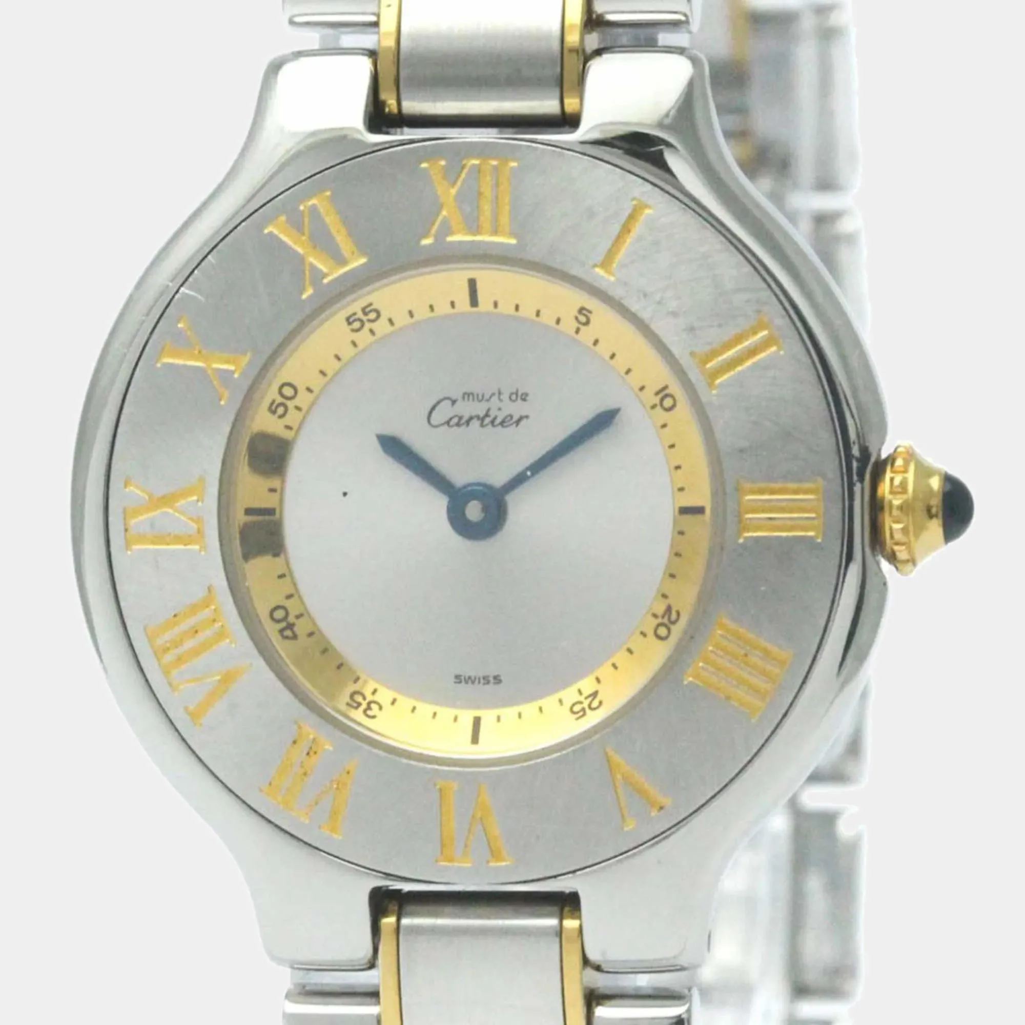 Cartier 21 Must de Cartier W10073R6 28mm Stainless steel and Gold-plated