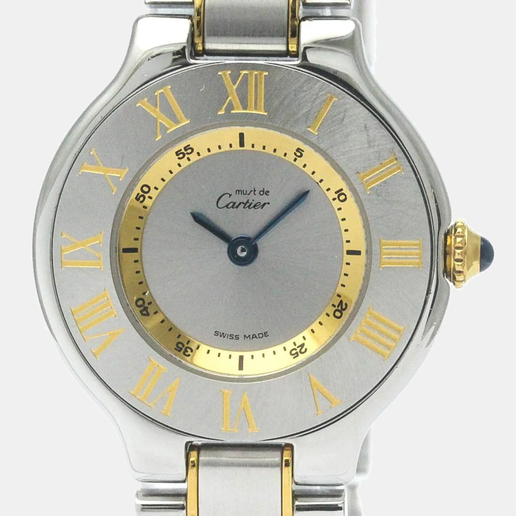 Cartier 21 Must de Cartier W10073R6 28mm Stainless steel and Gold-plated