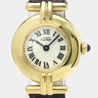 Cartier Must de Cartier BF569416 Stainless steel and Gold-plated White