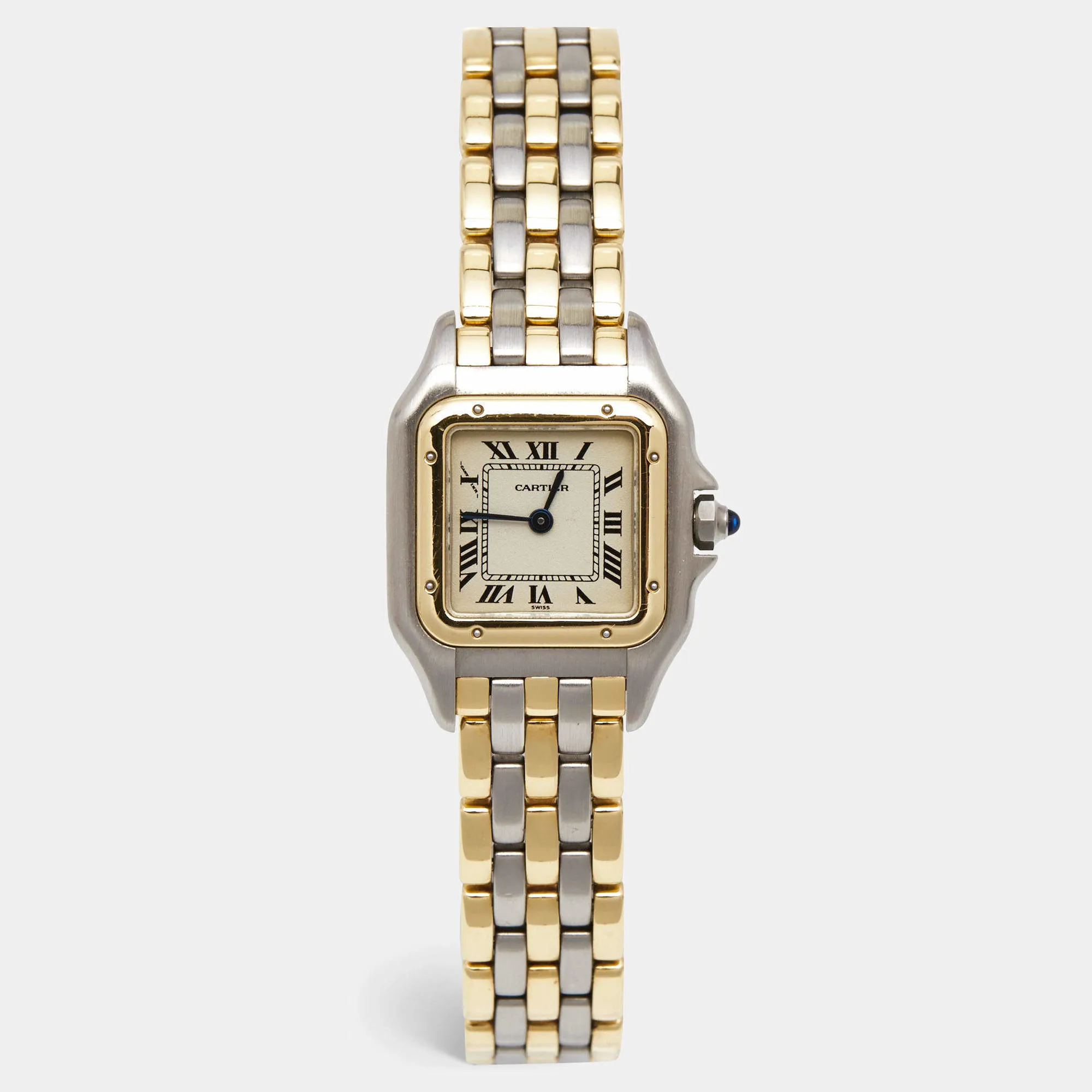 Cartier Panthère 112000R 23mm Yellow gold and stainless steel Cream