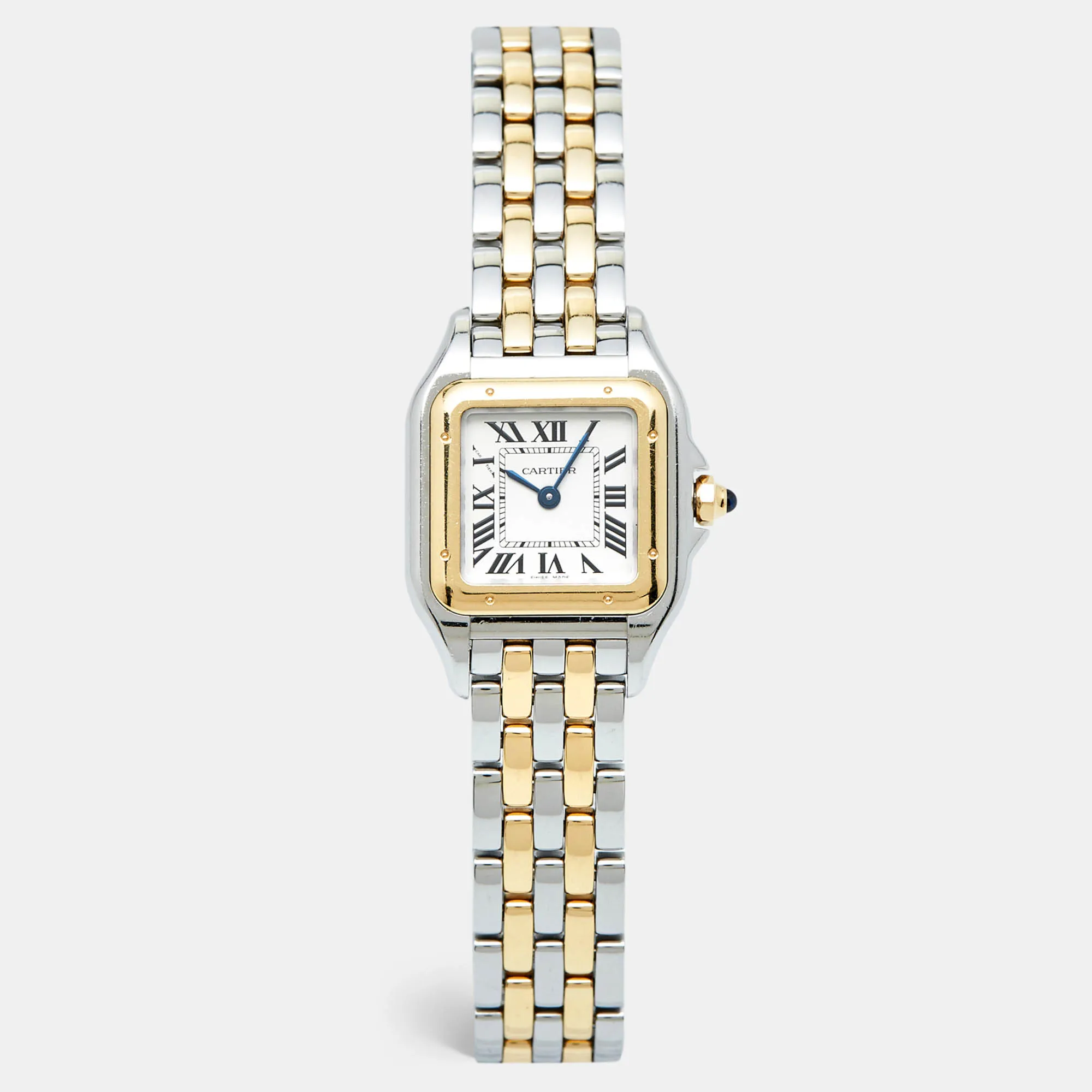 Cartier Panthère W2PN0006 22mm Yellow gold and Stainless steel and 18k yellow gold Silver