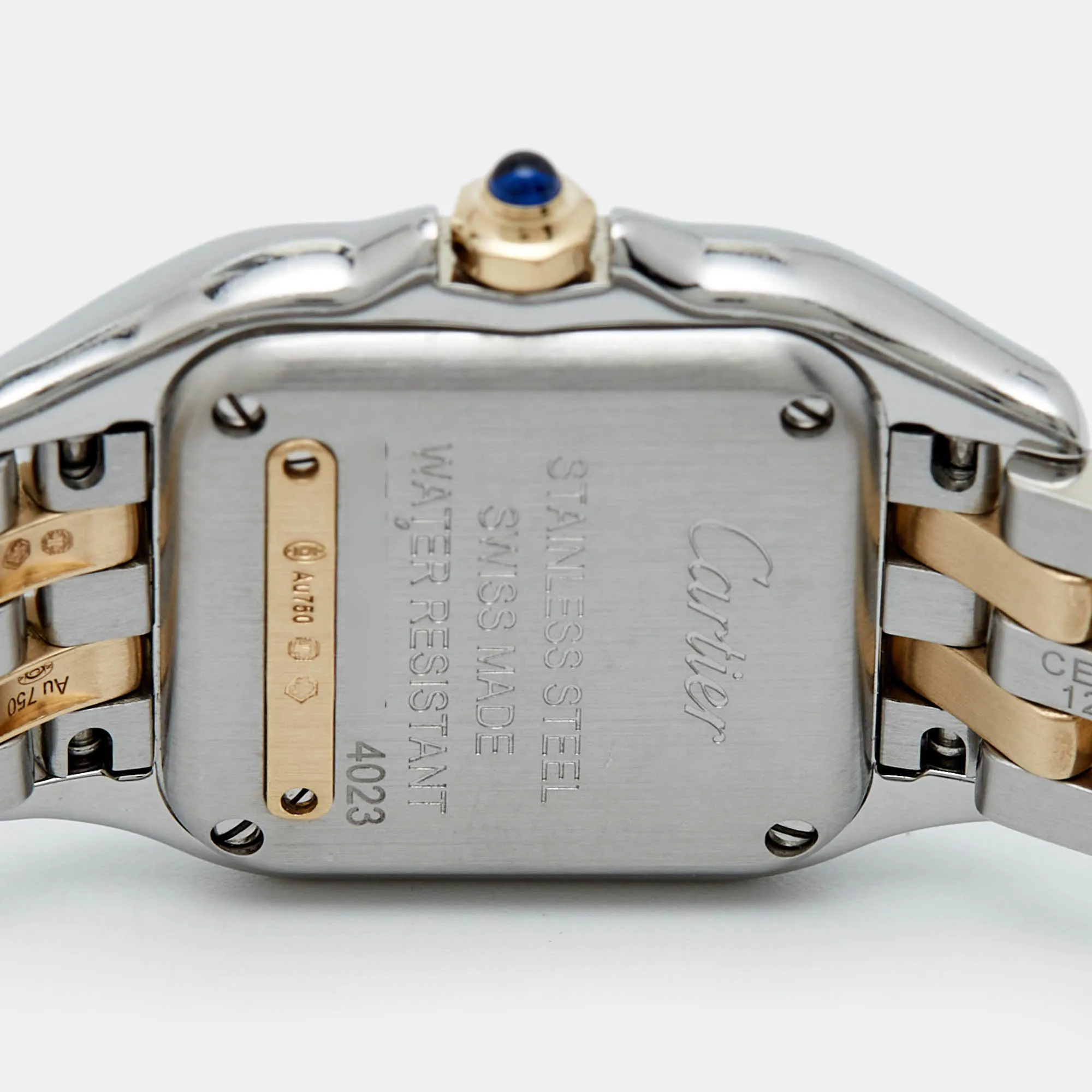 Cartier Panthère W2PN0006 22mm Yellow gold and Stainless steel and 18k yellow gold Silver 3