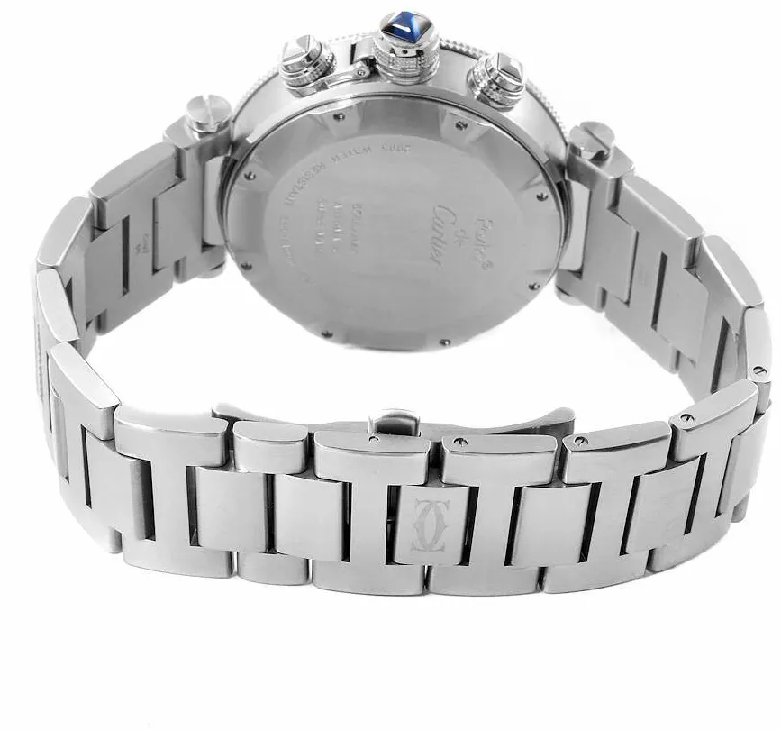 Cartier Pasha Seatimer W31089M7 42.5mm Stainless steel Silver 4