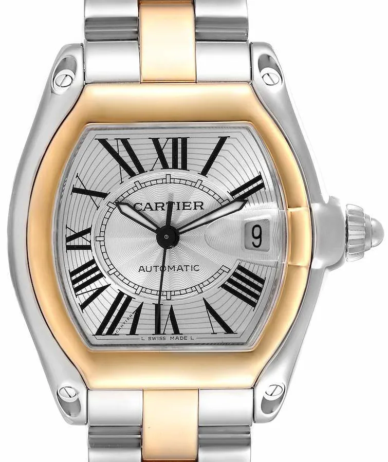 Cartier Roadster w62031y4 Yellow gold and Stainless steel Silver 5