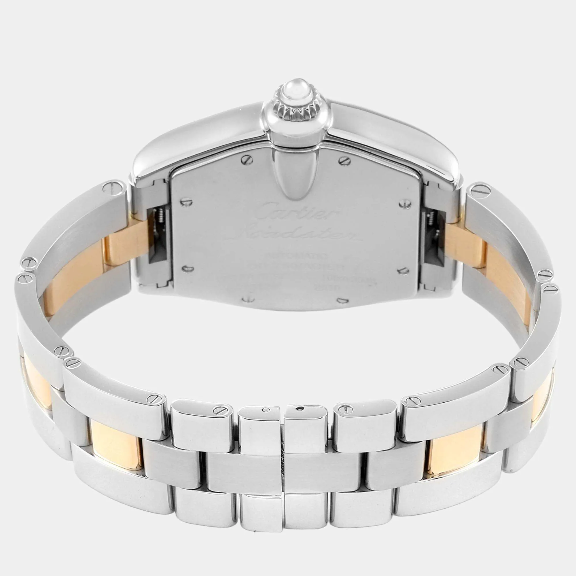 Cartier Roadster w62031y4 38mm Yellow gold and Stainless steel and 18k yellow gold Silver 5