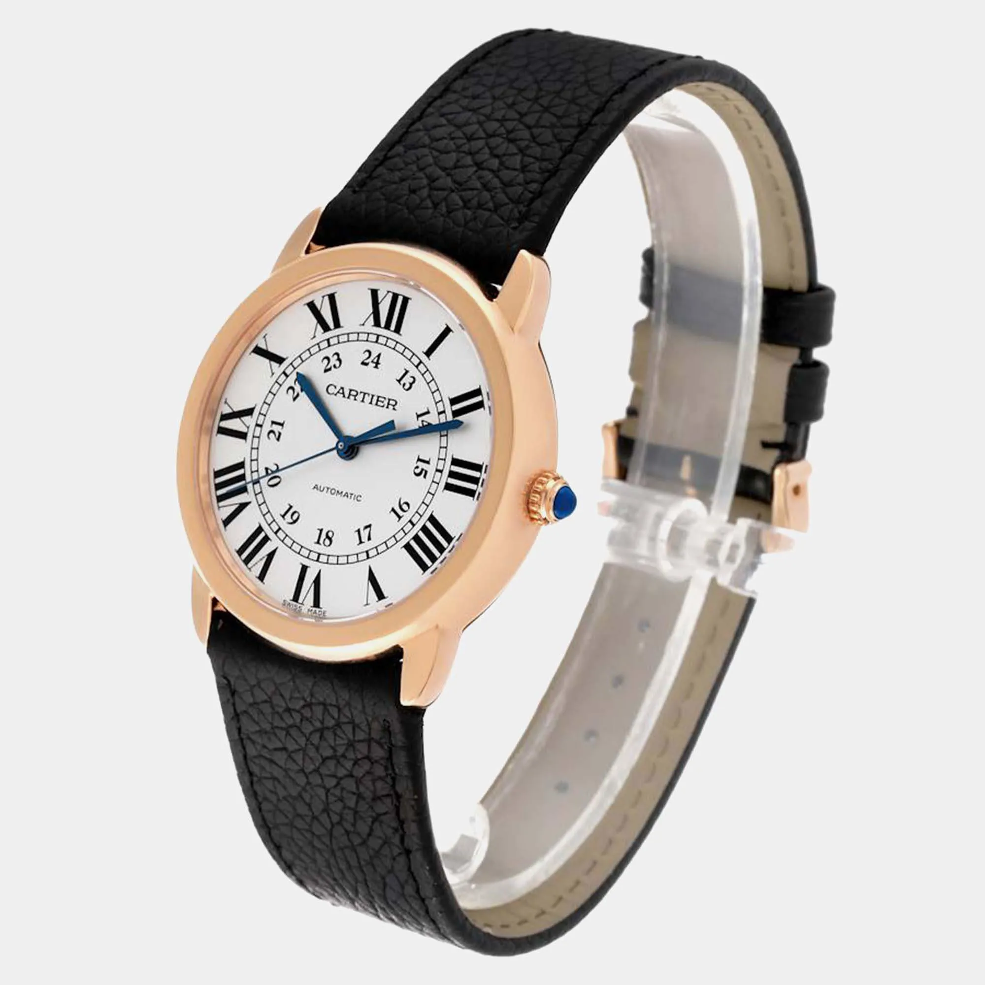 Cartier Ronde Solo 36mm Rose gold and Stainless steel and 18k rose gold 4