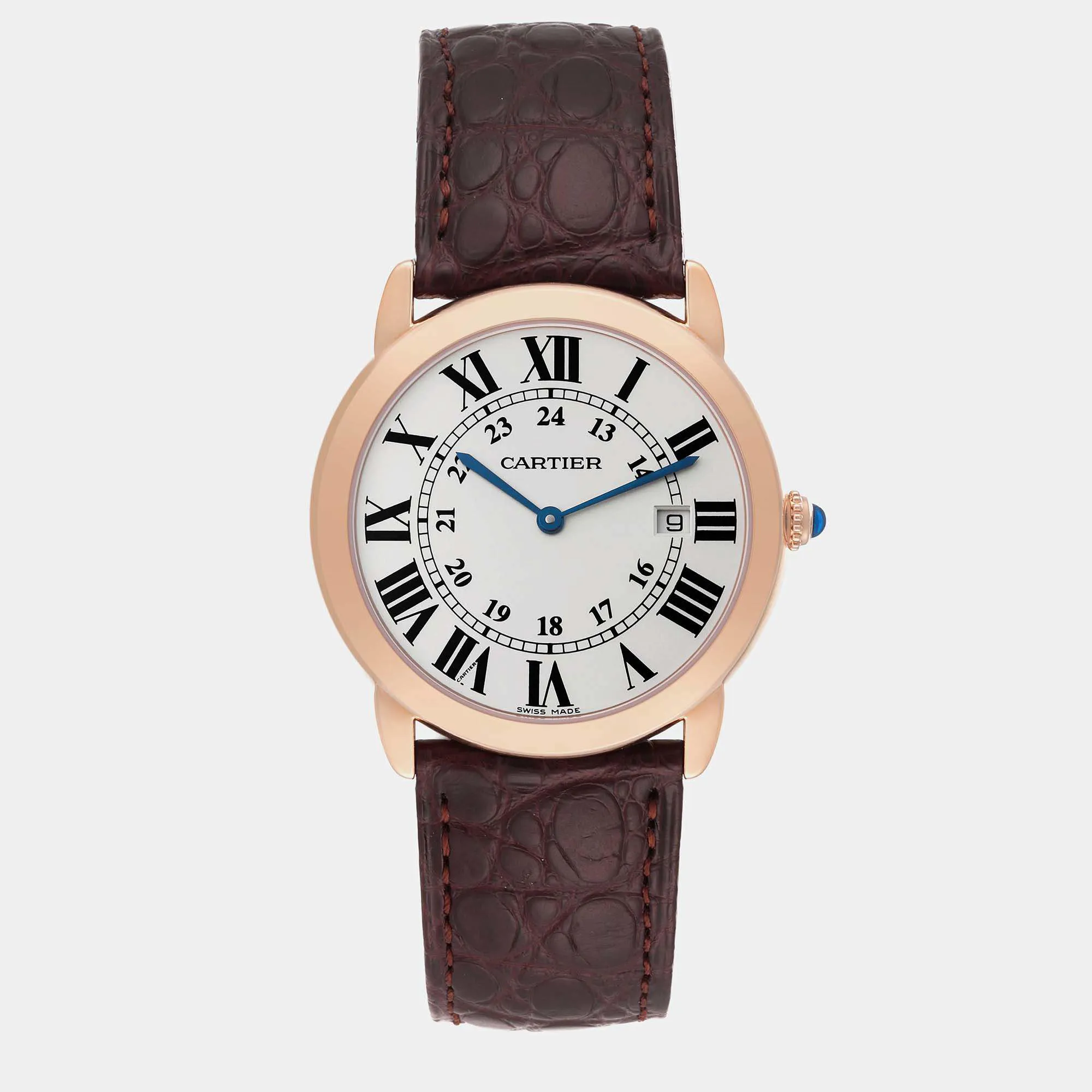 Cartier Ronde Solo 36mm Rose gold and 18k rose gold