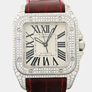 Cartier Santos 100 W20126X8 Stainless steel Silver