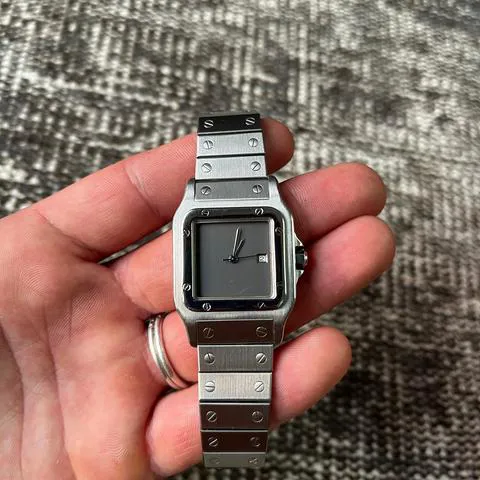 Cartier Santos 2960 29mm Stainless steel Gray