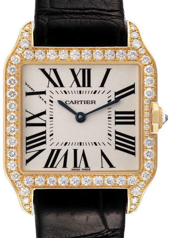 Cartier Santos WH100351 25mm Yellow gold and 18k yellow gold 5