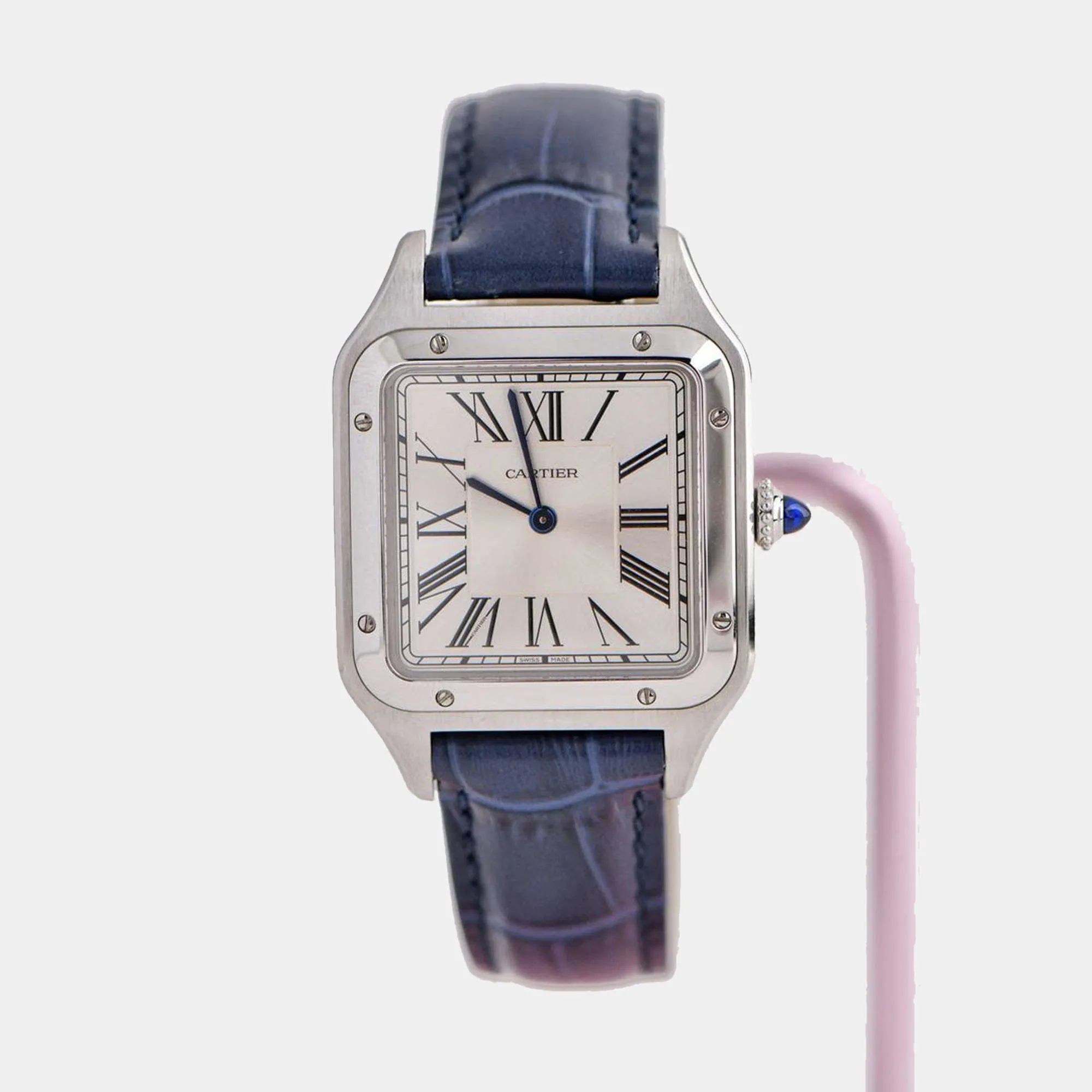 Cartier Santos Dumont WSSA0022 Stainless steel Silver 2