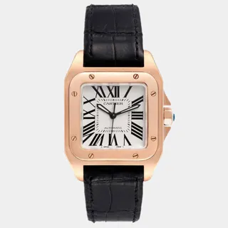 Cartier Santos W20108Y1 Rose gold White