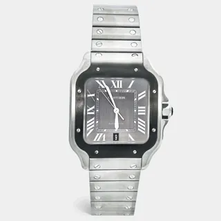 Cartier Santos WSSA0037 Stainless steel Gray