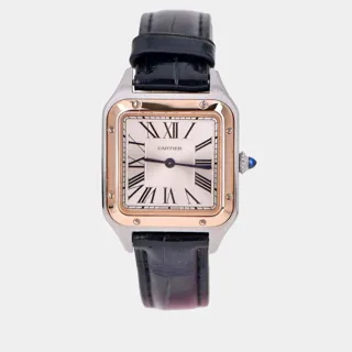 Cartier Santos Dumont W2SA0012 Stainless steel Silver