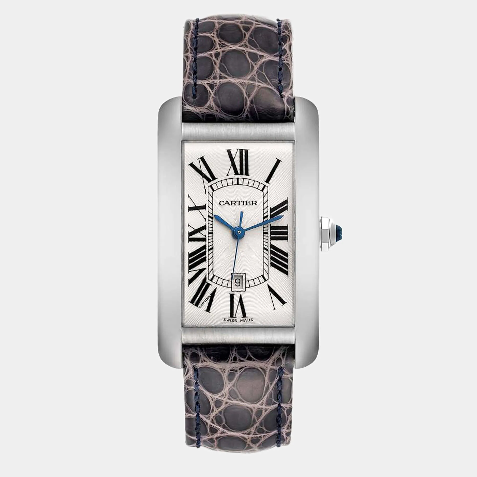 Cartier Tank W2603256 27mm White gold and 18k white gold