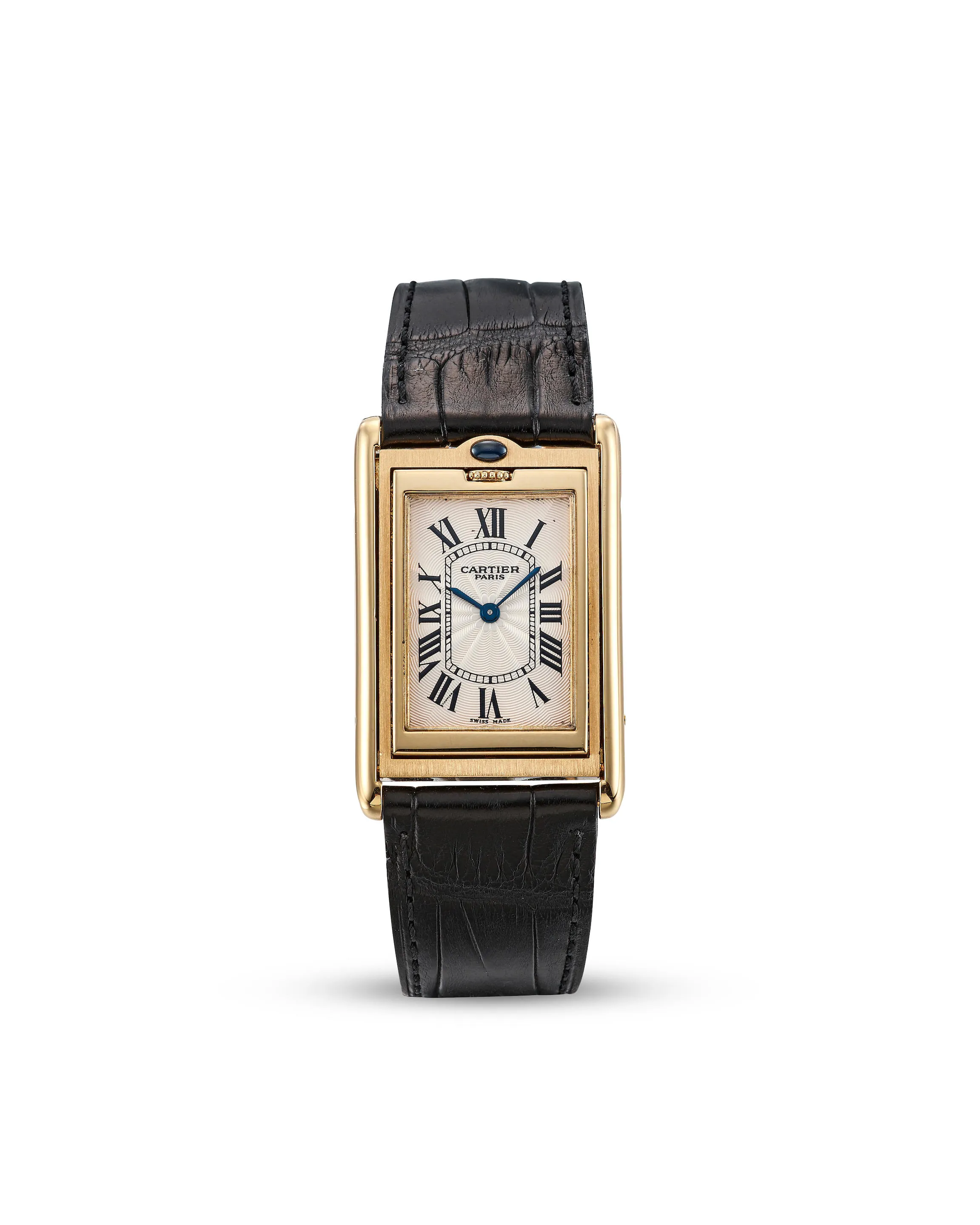 Cartier Tank Louis Cartier 2499C 25.5mm Yellow gold Silver 1