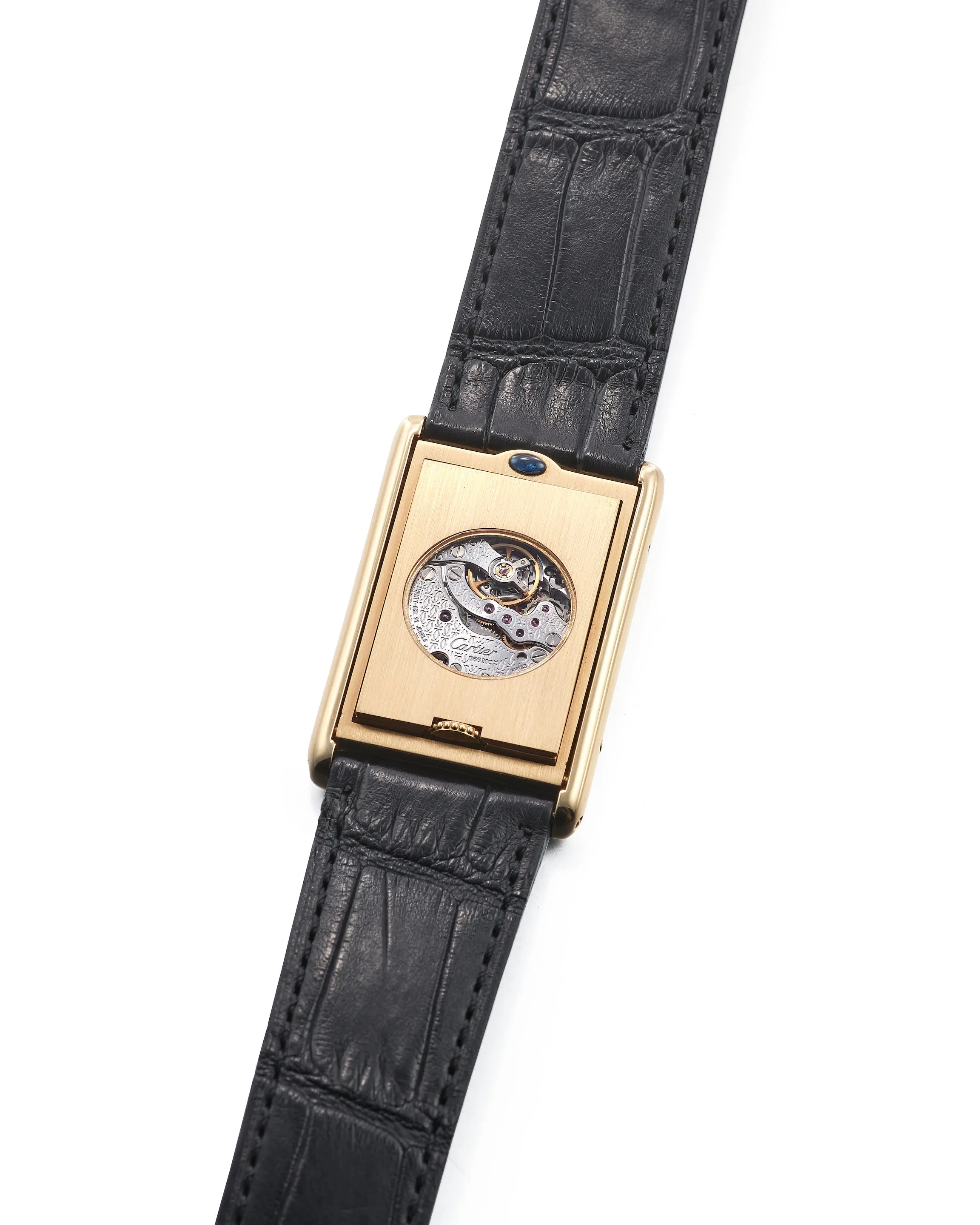 Cartier Tank Louis Cartier 2499C 25.5mm Yellow gold Silver 2