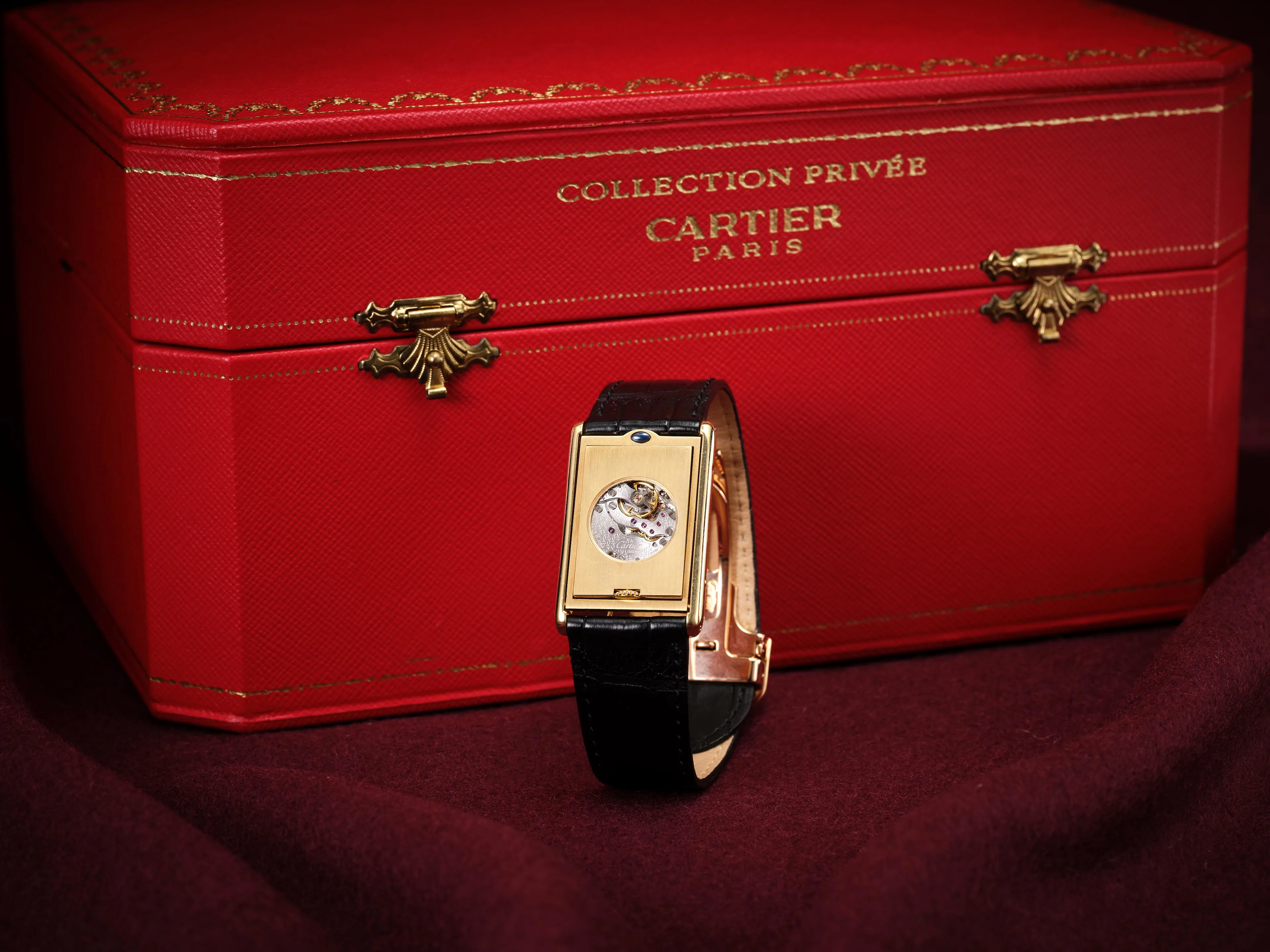 Cartier Tank Louis Cartier 2499C 25.5mm Yellow gold Silver 6