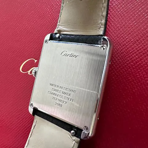 Cartier Tank Solo 3169 27mm Stainless steel White 2
