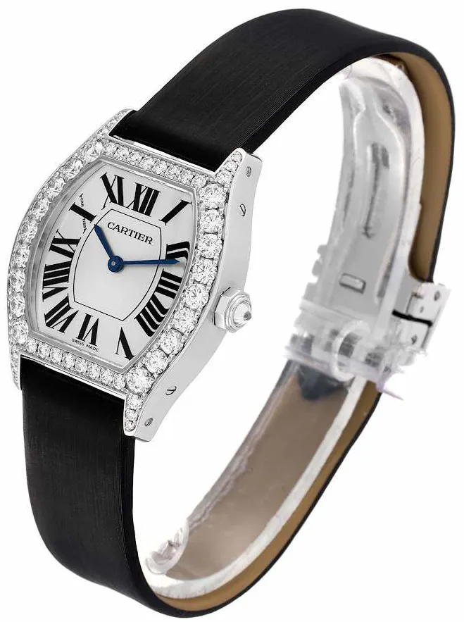 Cartier Tortue WA507231 28mm White gold and 18k white gold 6