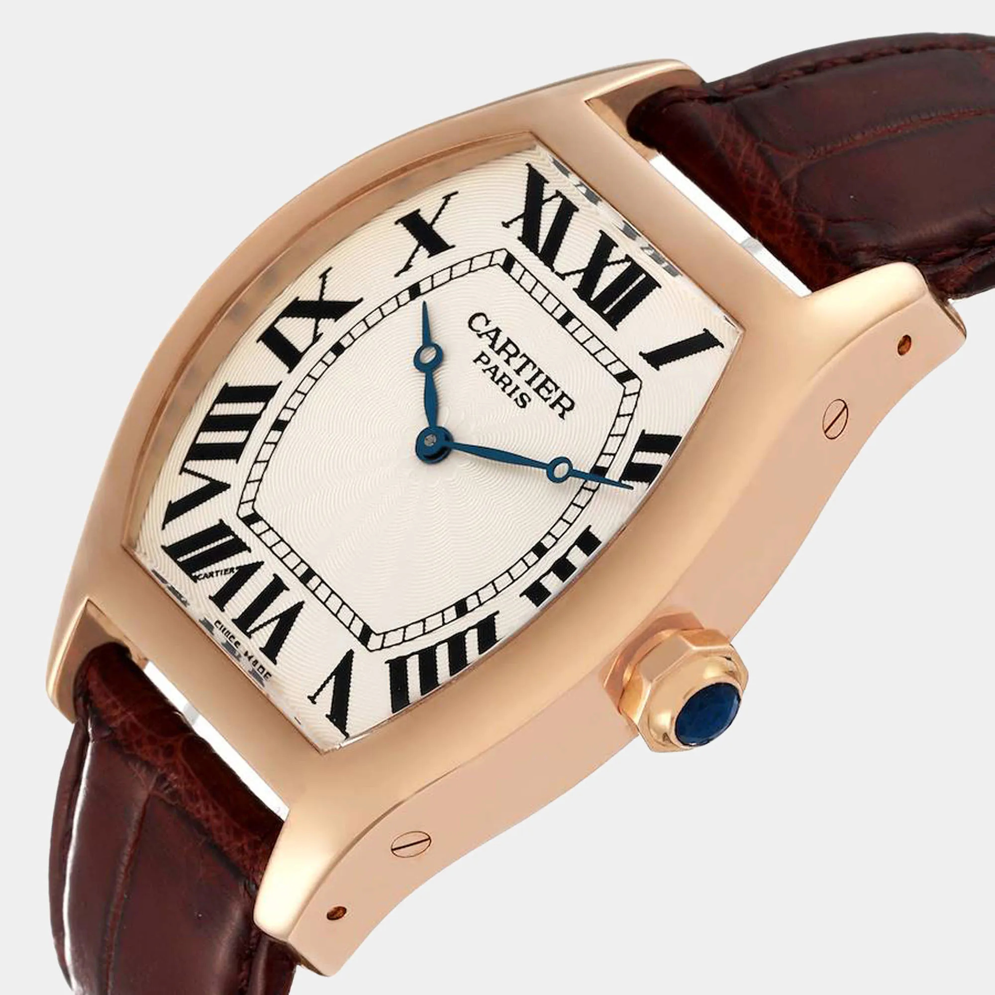 Cartier Tortue 38mm Rose gold and 18k rose gold 1