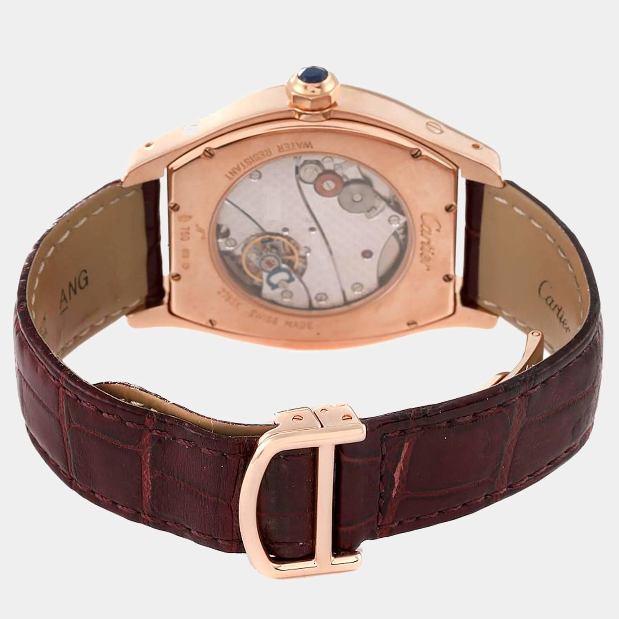 Cartier Tortue 38mm Rose gold and 18k rose gold 3