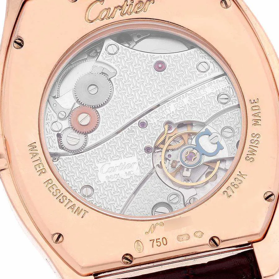 Cartier Tortue 38mm Rose gold and 18k rose gold 6