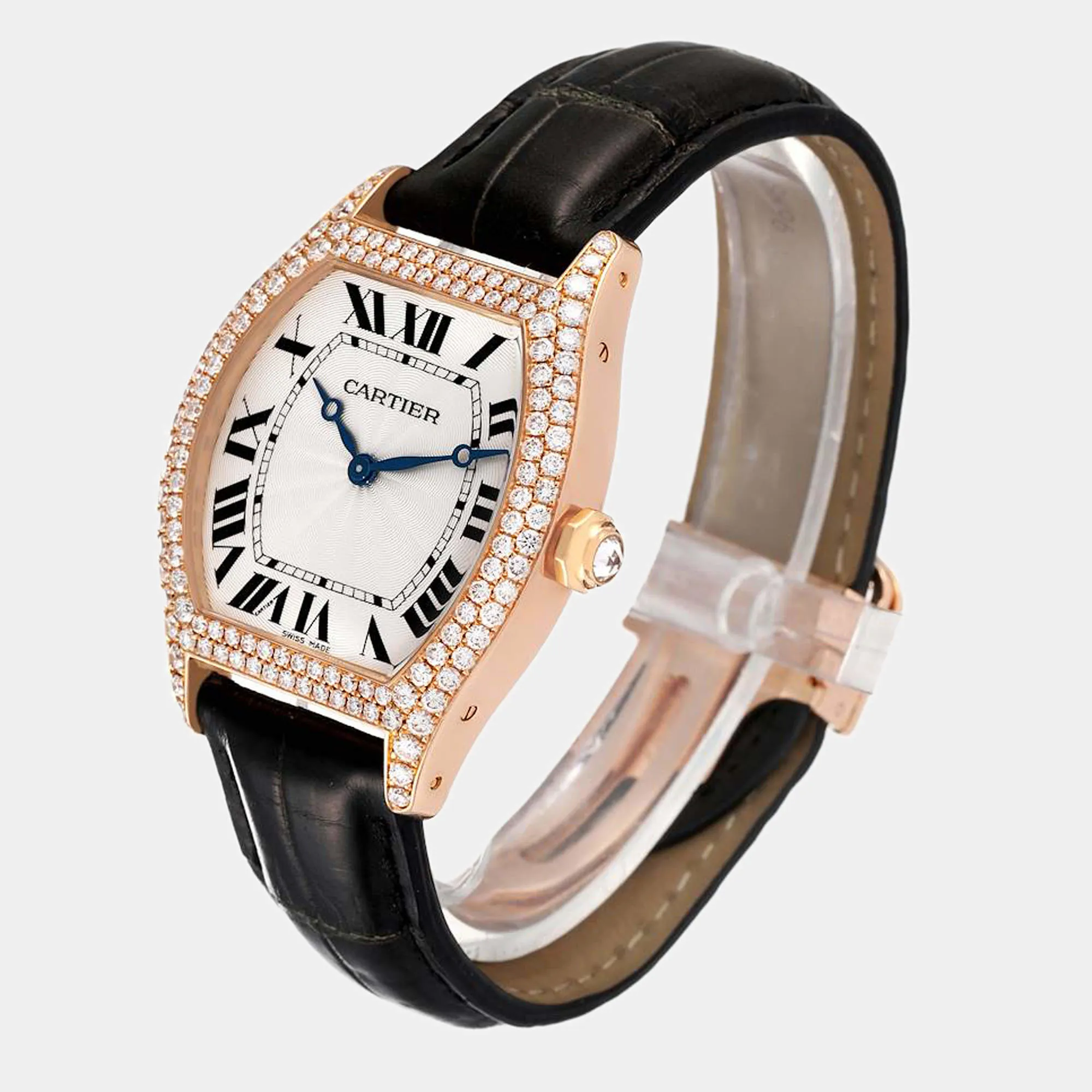 Cartier Tortue WA503751 28mm Rose gold and 18k rose gold 2