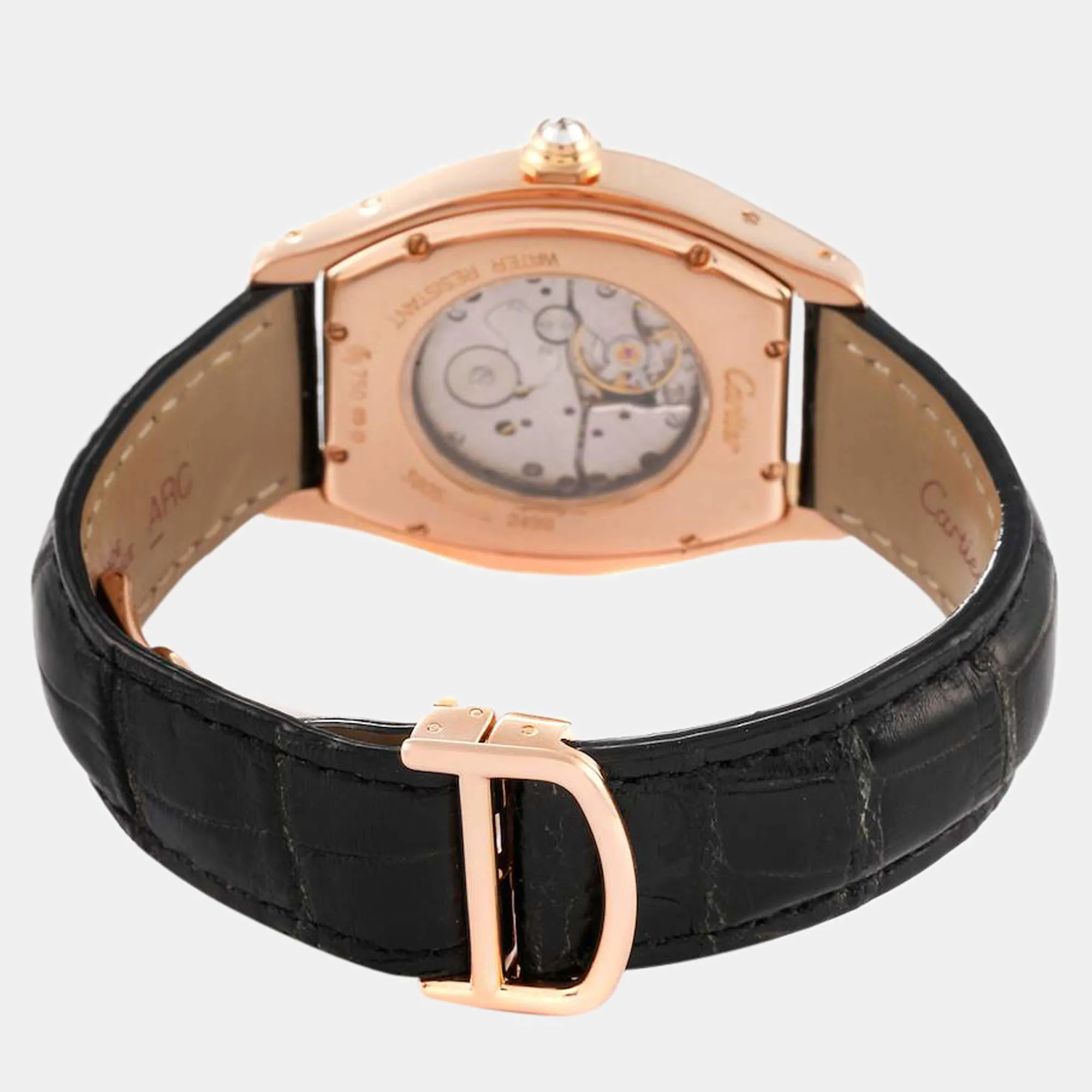 Cartier Tortue WA503751 28mm Rose gold and 18k rose gold 3